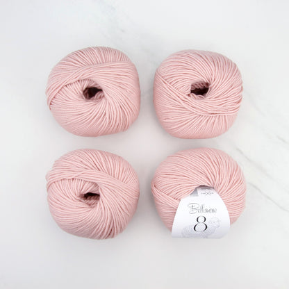 Bellissimo 8 in colourway Babydoll – 8ply weight merino yarn