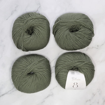 Bellissimo 8 in colourway Forest – 8ply weight merino yarn