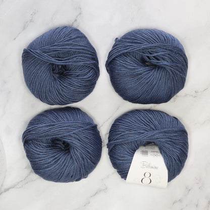 Bellissimo 8 in colourway Jeans – 8ply weight merino yarn