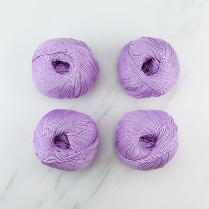 Bellissimo Airlie in colourway Wisteria – 4ply weight cotton yarn