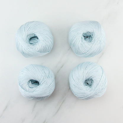 Bellissimo Airlie in colourway Ice Blue – 4ply weight cotton yarn