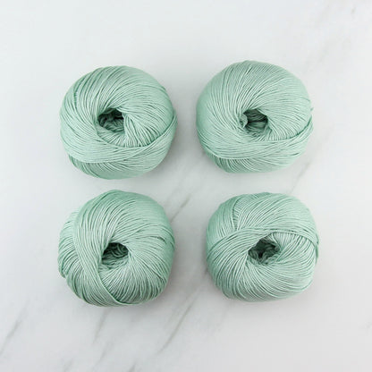 Bellissimo Airlie in colourway Sea Foam – 4ply weight cotton yarn