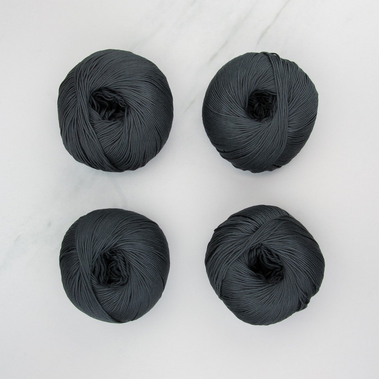 Bellissimo Airlie in colourway Slate – 4ply weight cotton yarn