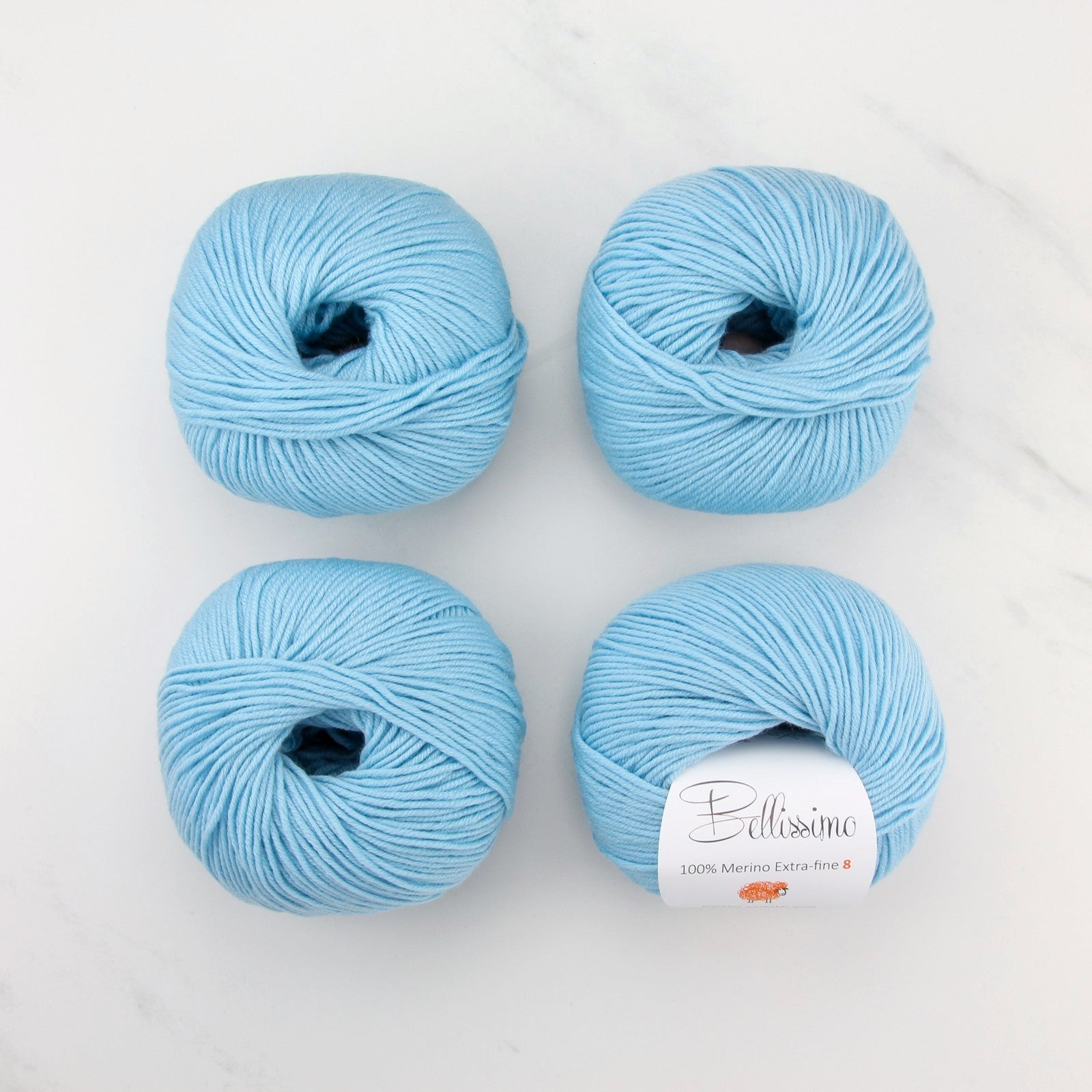 Alexa Cardigan kit, colourway Duck Egg