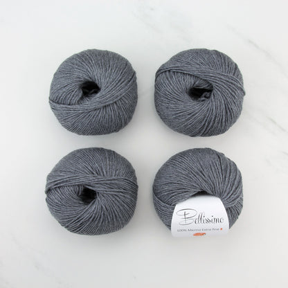 Alexa Cardigan kit, colourway Dark Grey