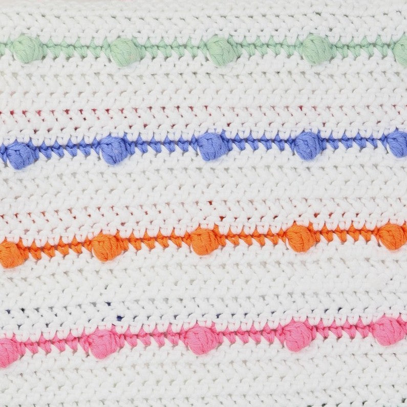 Bobble Lines Baby Blanket crochet kit – view 4
