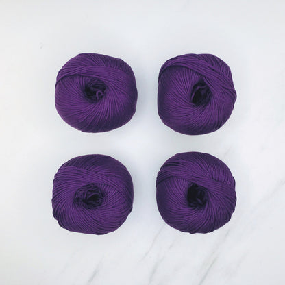 Brooklyn Cardigan kit, colourway Grape