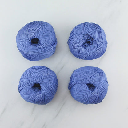 Brooklyn Cardigan kit, colourway Cornflower