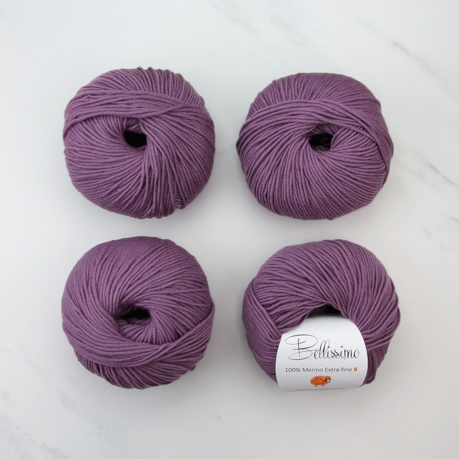 Calloway Sweater kit, colourway Mauve