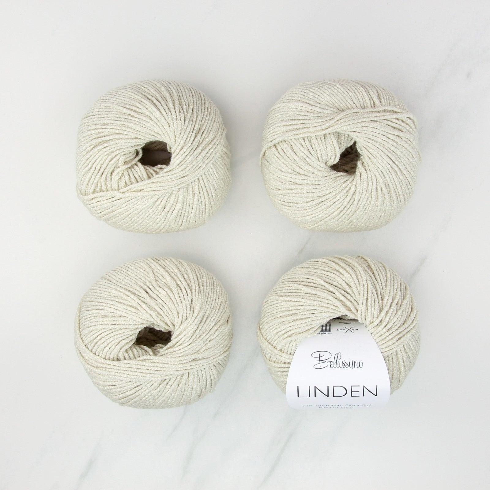 Christie Shawl kit, colourway Linen