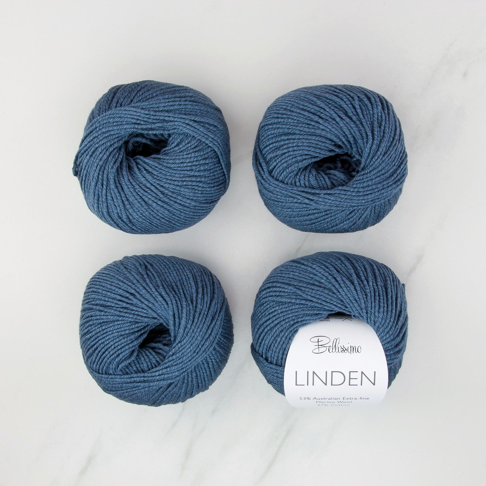 Christie Shawl kit, colourway Prusse