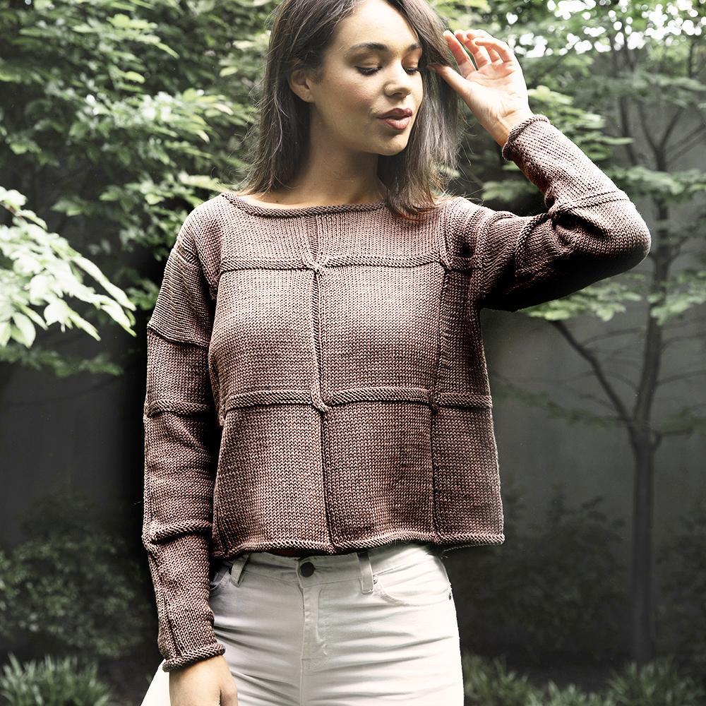 Fenton Sweater knitting kit – view 2