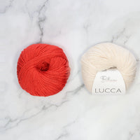 Tomato/Ivory