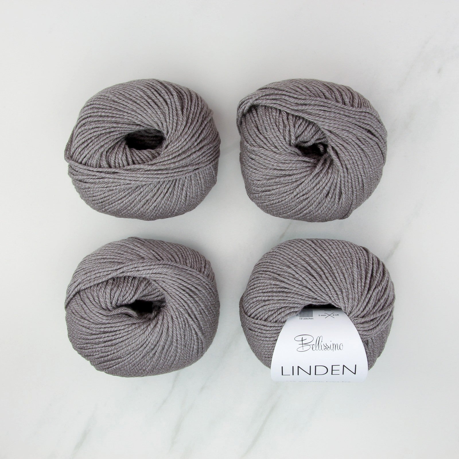 Bellissimo Linden in colourway Earth – 10ply weight merino, cotton yarn