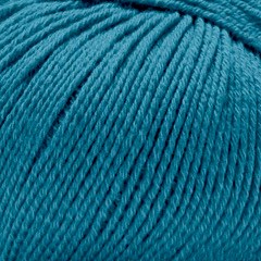 Bellissimo Lucca in colourway Turquoise – 8ply weight merino, cotton yarn