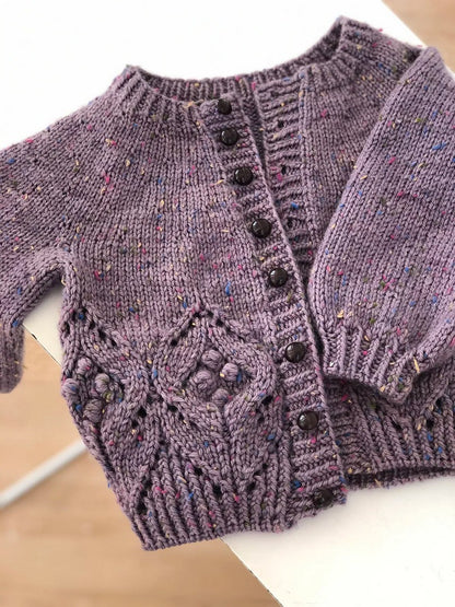Magnolia Little Cardigan knitting kit – view 4