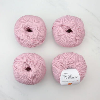Magnolia Little Cardigan kit, colourway Pink