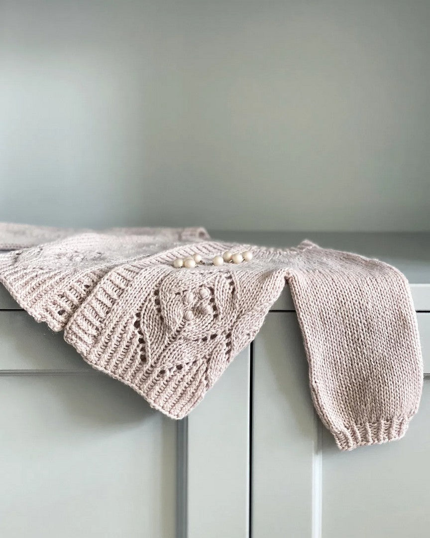 Magnolia Little Cardigan knitting kit – view 6