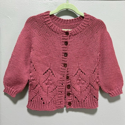 Magnolia Little Cardigan knitting kit