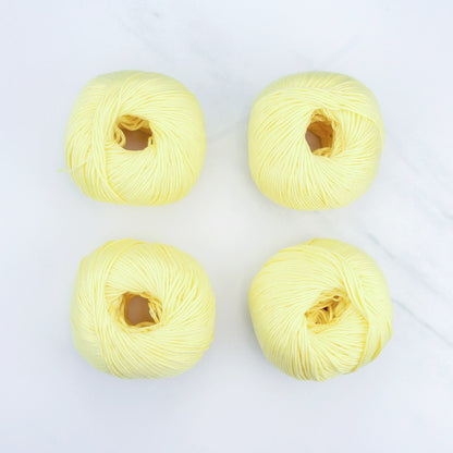 Bellissimo Orchard in colourway Banana – 8ply weight cotton yarn