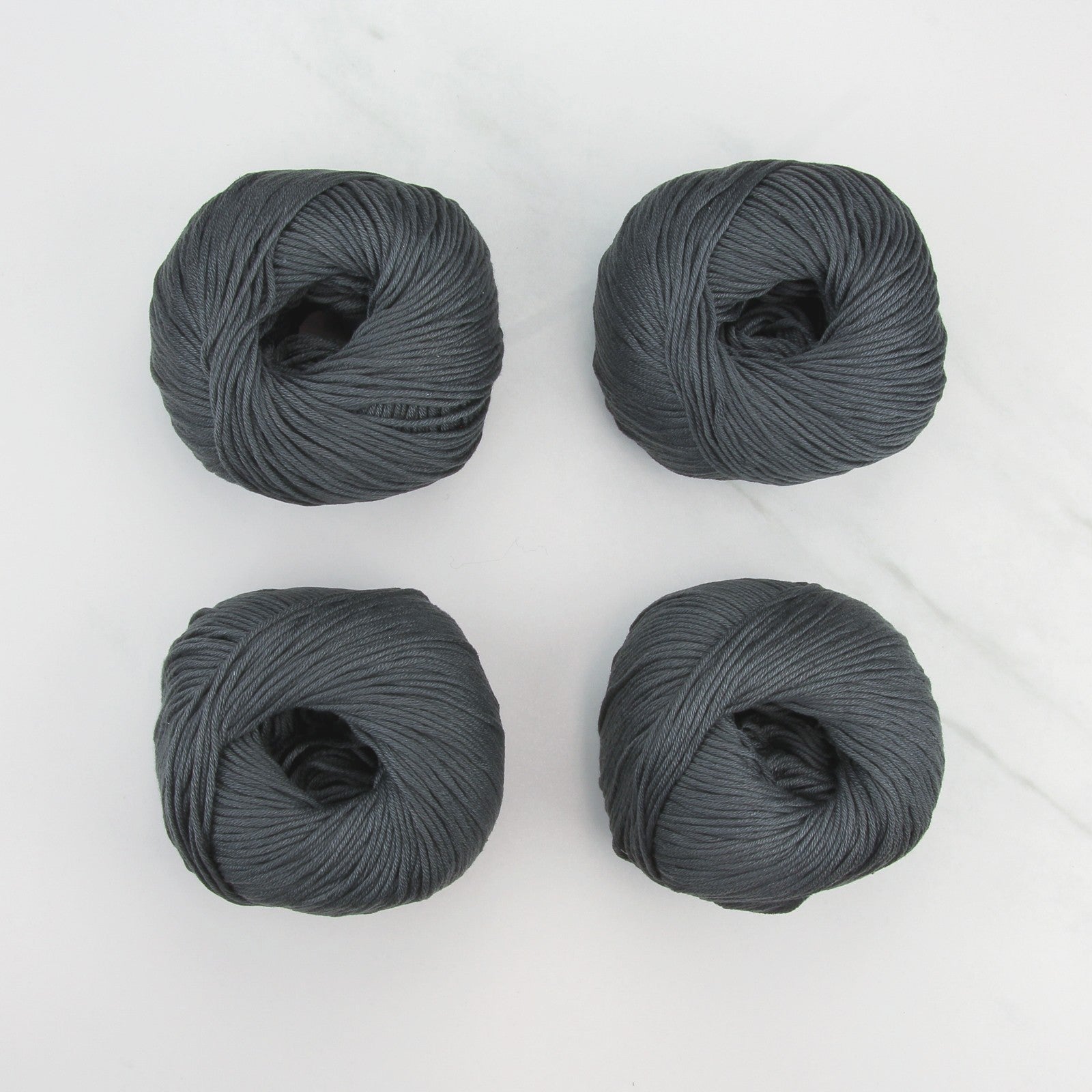 Bellissimo Orchard in colourway Slate – 8ply weight cotton yarn