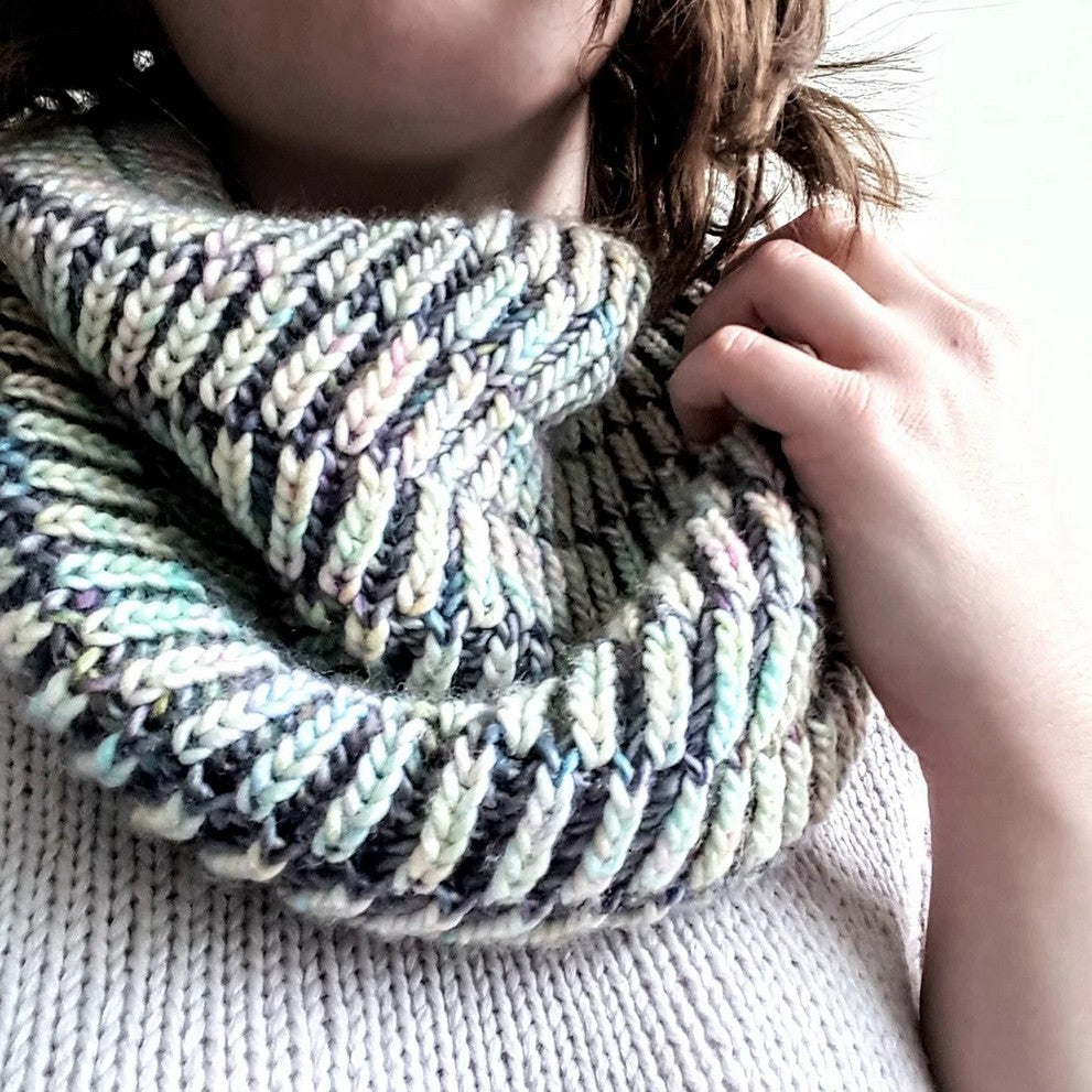 Better Than Sex Brioche Cowl knitting kit