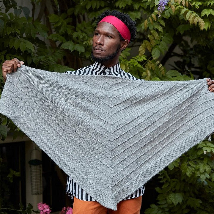 Boneyard Shawl knitting kit