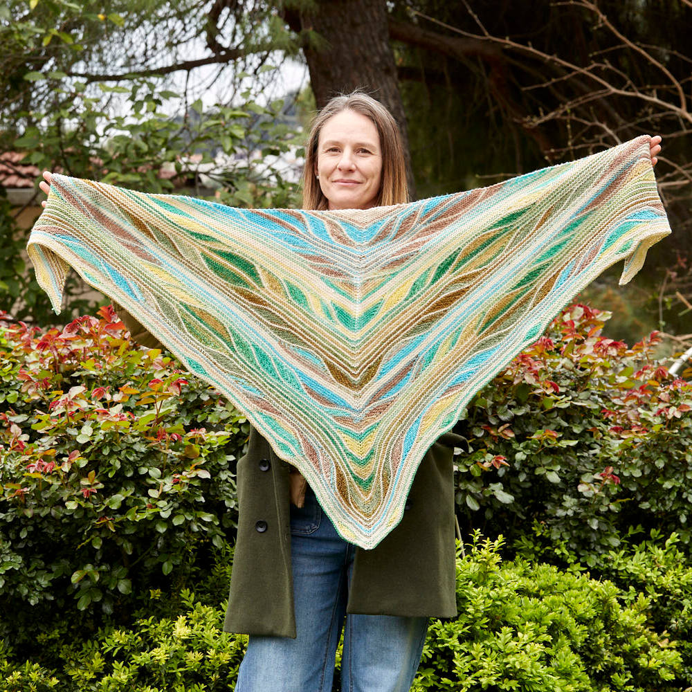 Butterfly | Papillon kit in Uneek and Harvest, colourway Oleaster-3034