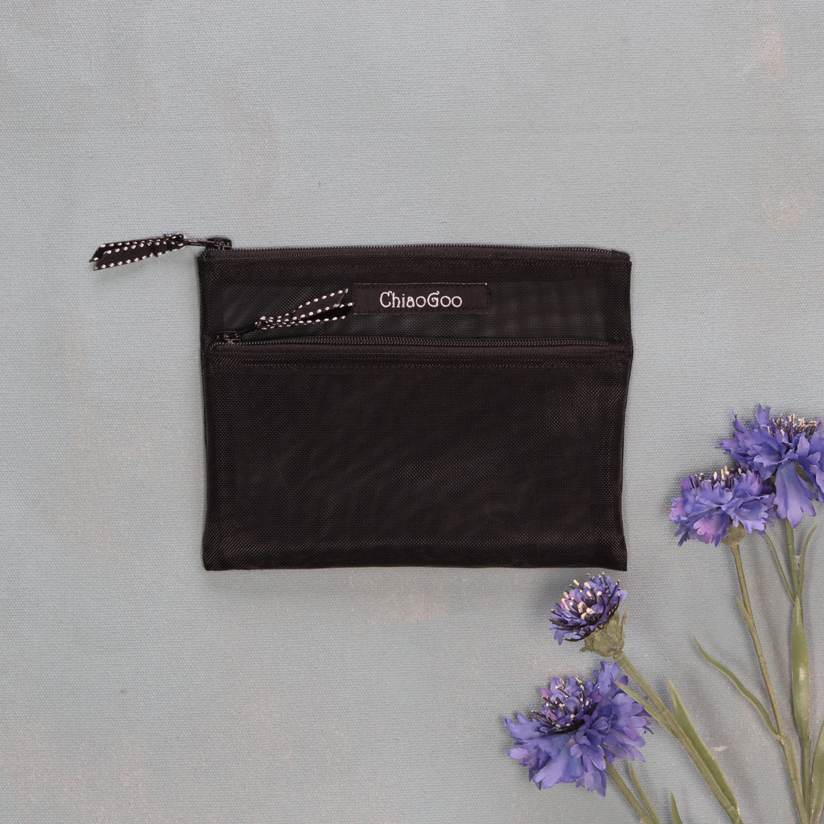 Chiaogoo Accessory Pouch Black Mesh