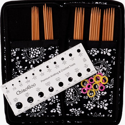 Chiaogoo Bamboo DPN Sock Set 15cm 6in