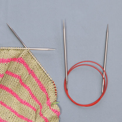 Chiaogoo Red Stainless Steel Fixed Circulars