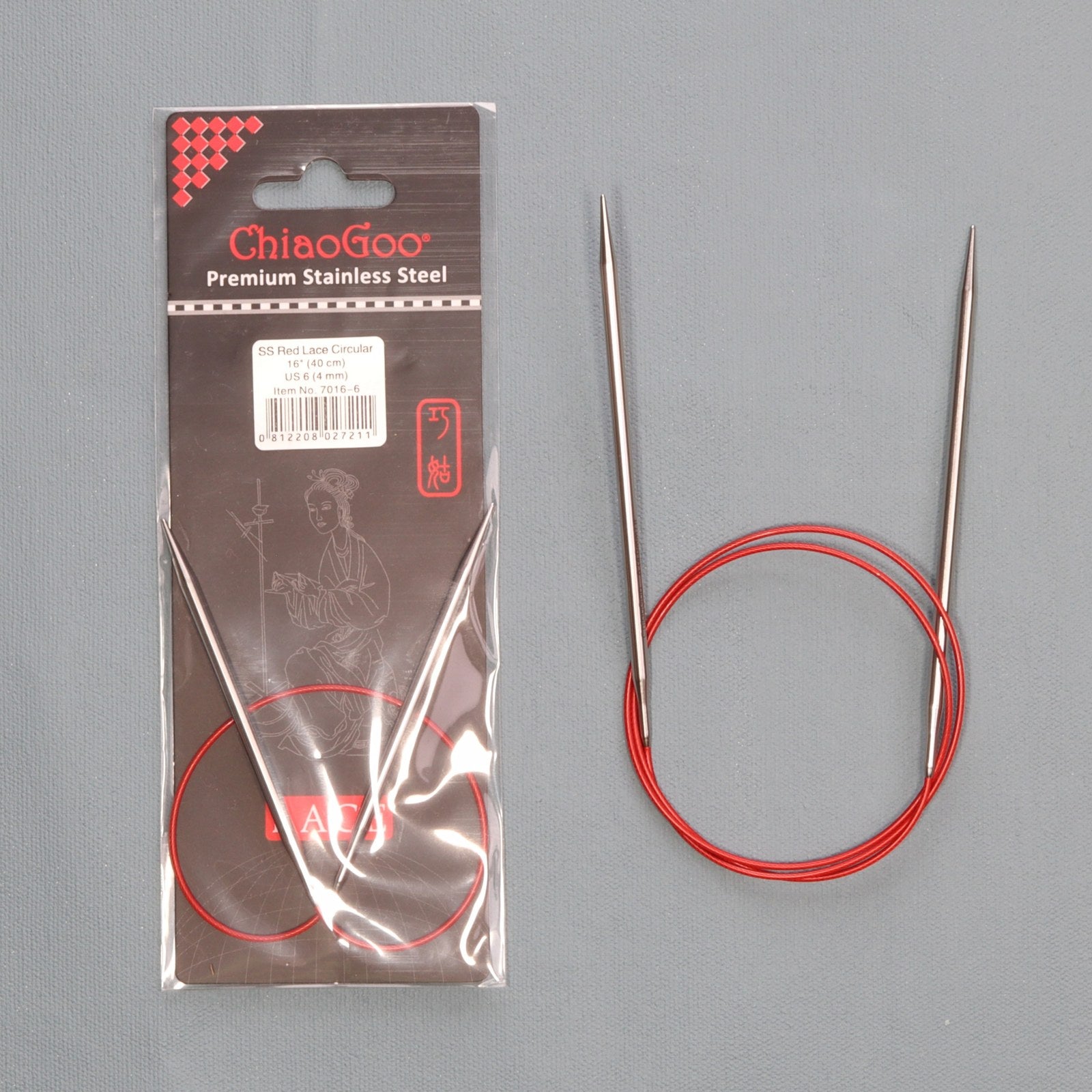 Chiaogoo Red Stainless Steel Fixed Circulars – view 2