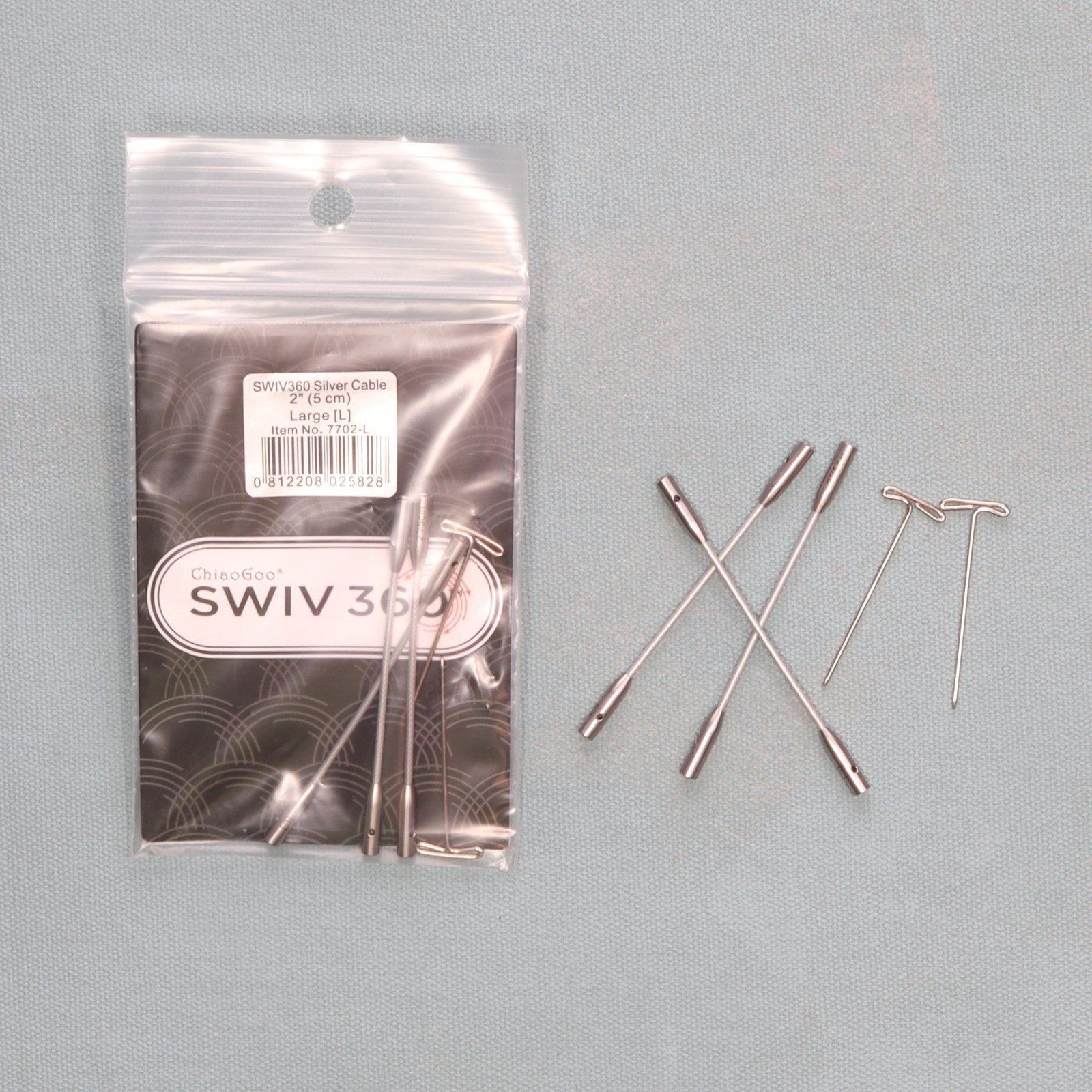 Chiaogoo Swivel 360 Silver Cables
