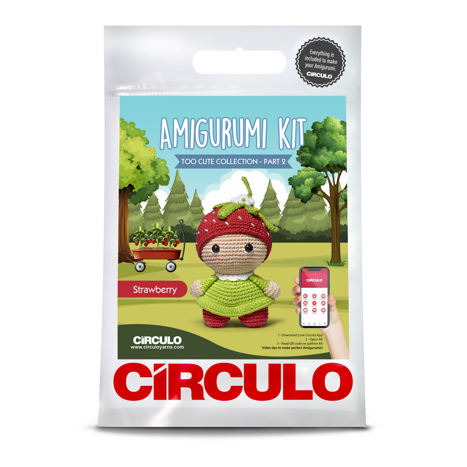 Circulo Amigurumi crochet kit – view 2