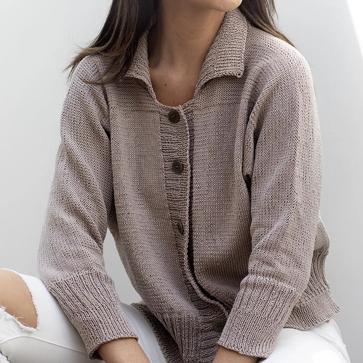 Curtis Cardigan knitting kit