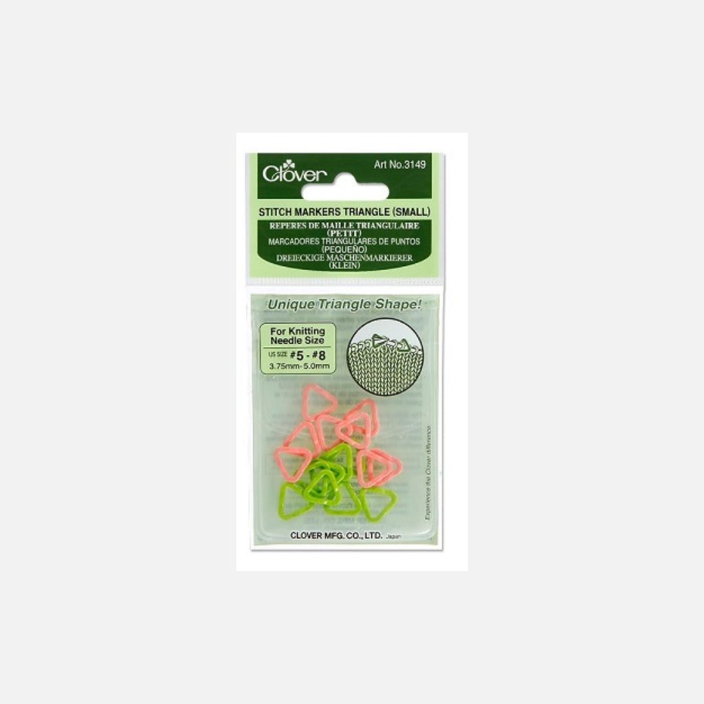 Clover Triangle Stitch Markers – view 3