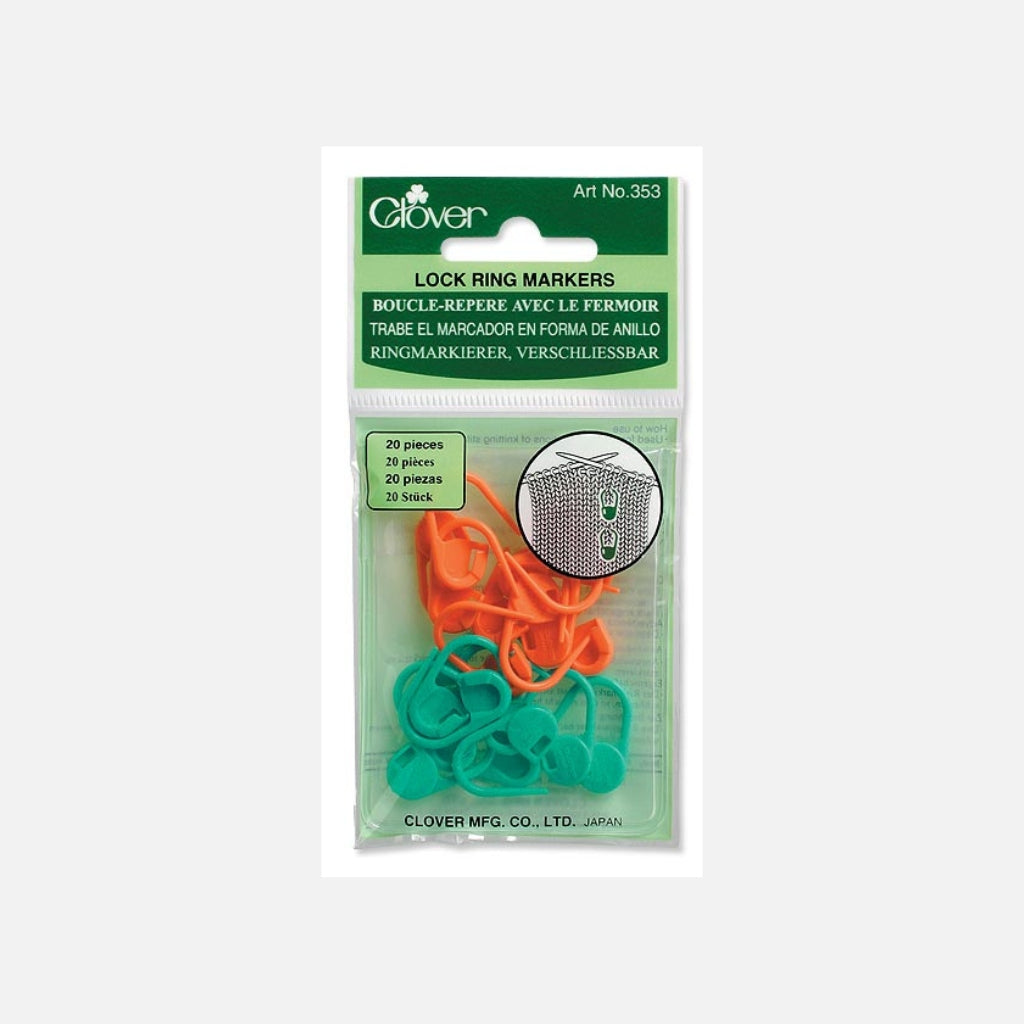 Clover Locking Stitch Markers