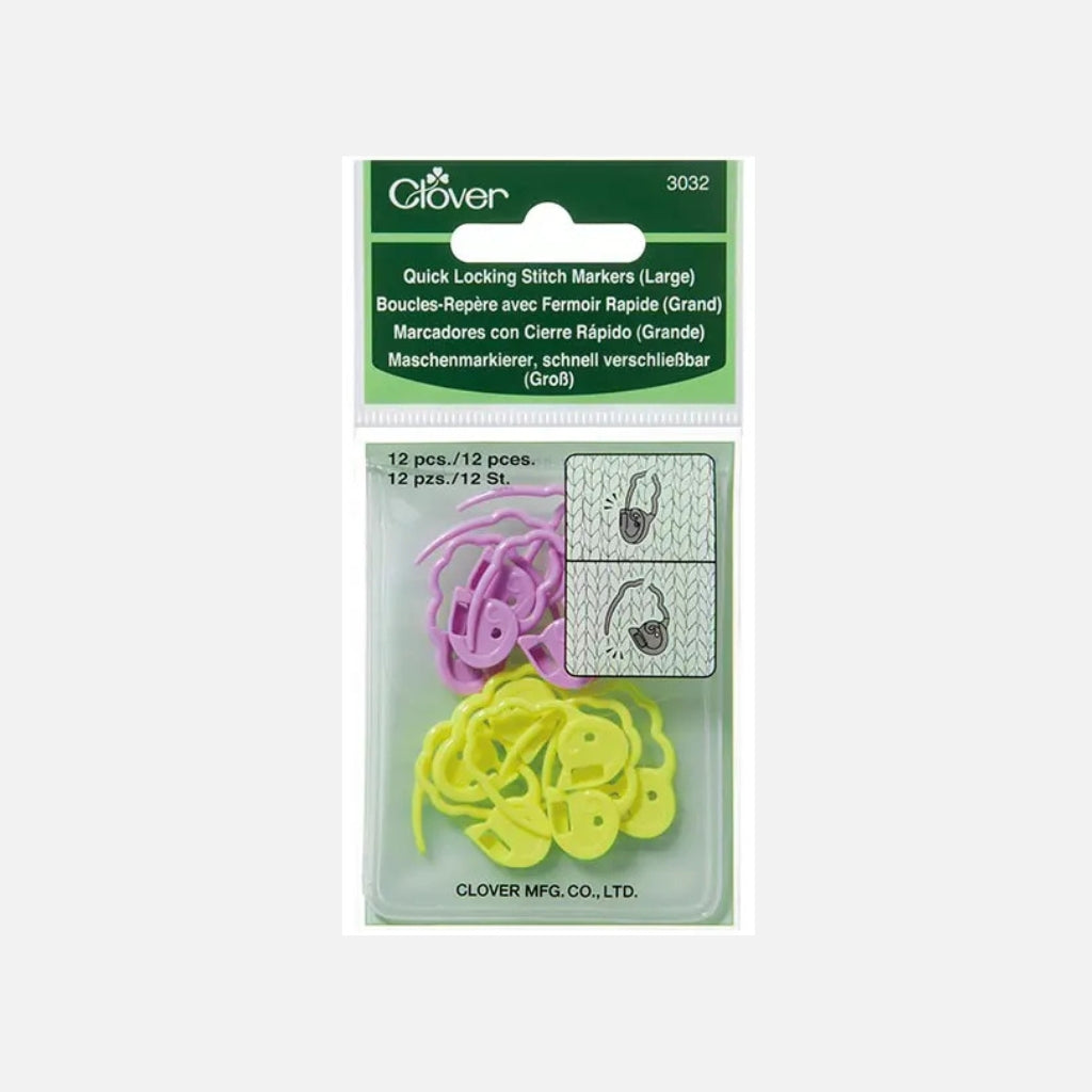 Clover Quick Locking Stitch Markers – view 3
