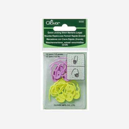 Clover Quick Locking Stitch Markers – view 3