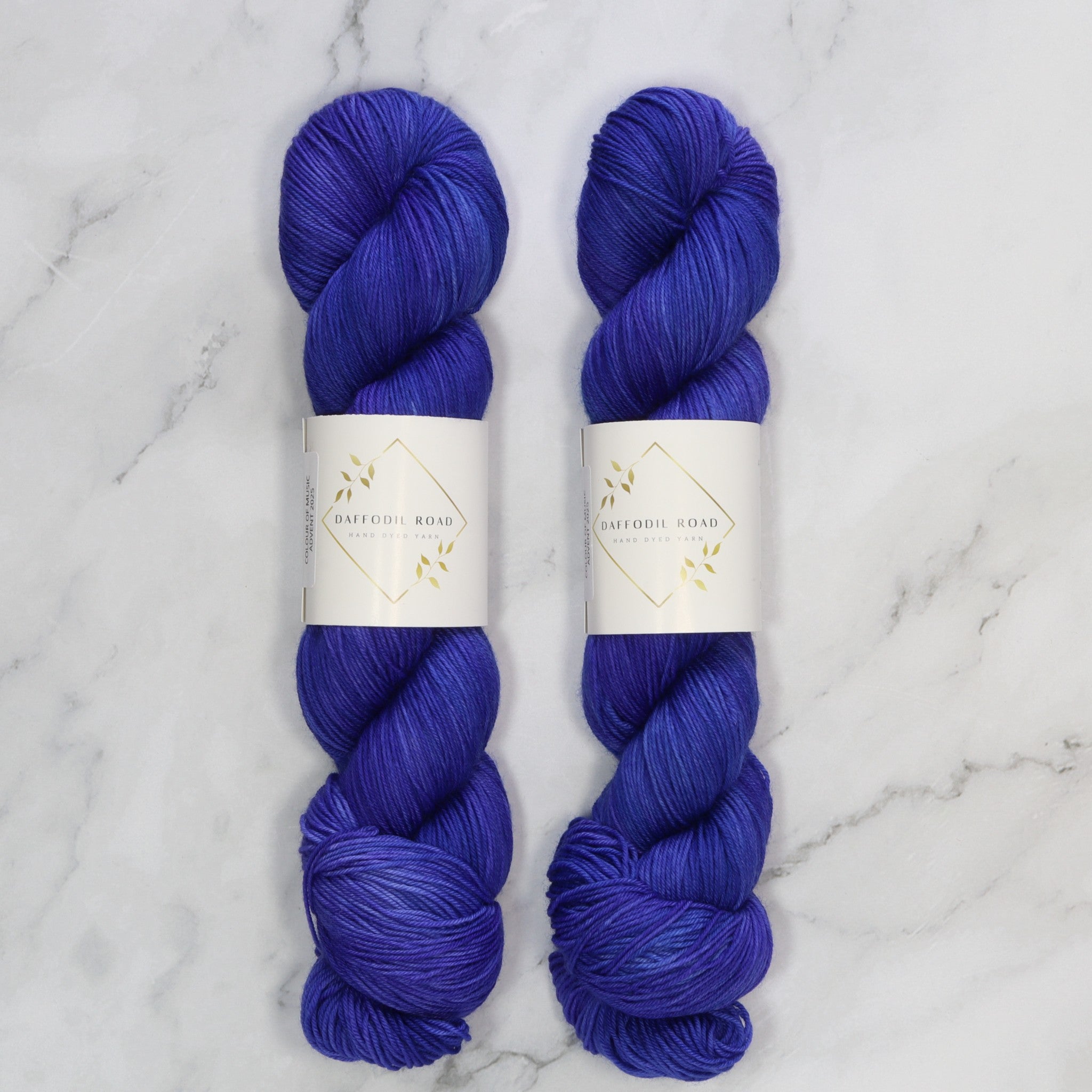 Daffodil Road Yarn Colour of Music Collection in colourway Day 1 Sound of Music – 4ply weight merino, nylon yarn