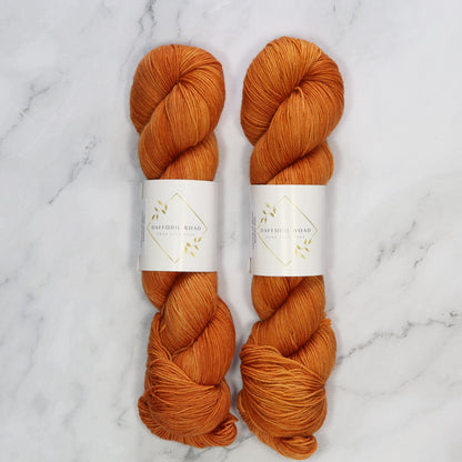 Daffodil Road Yarn Colour of Music Collection in colourway Day 12 Mamma Mia – 4ply weight merino, nylon yarn