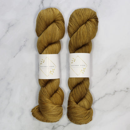 Daffodil Road Yarn Colour of Music Collection in colourway Day 15 Pete's Dragon – 4ply weight merino, nylon yarn