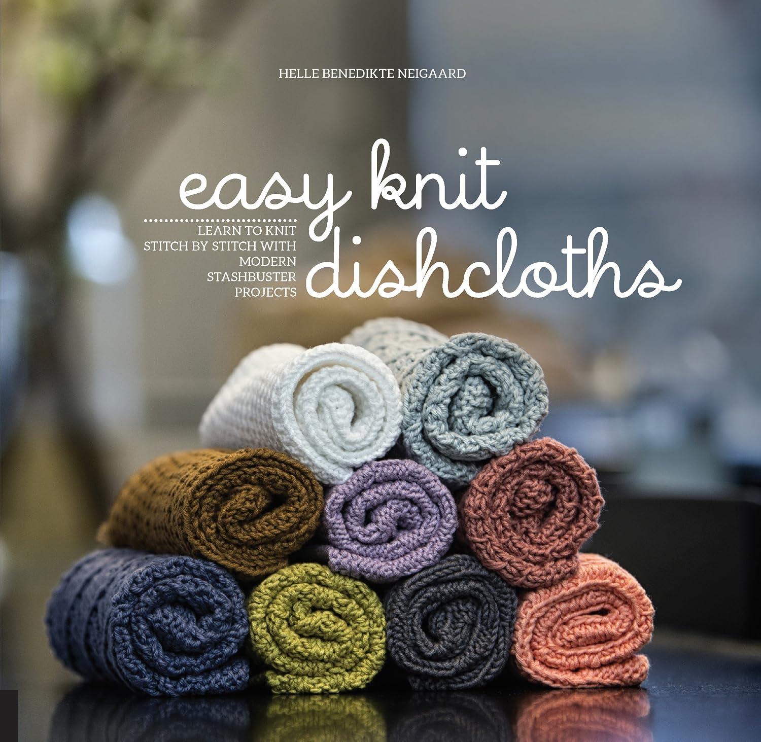 Easy Knit Dishcloths – knitting pattern book