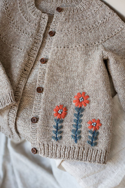 Embroidery on Knits – pattern book – view 3