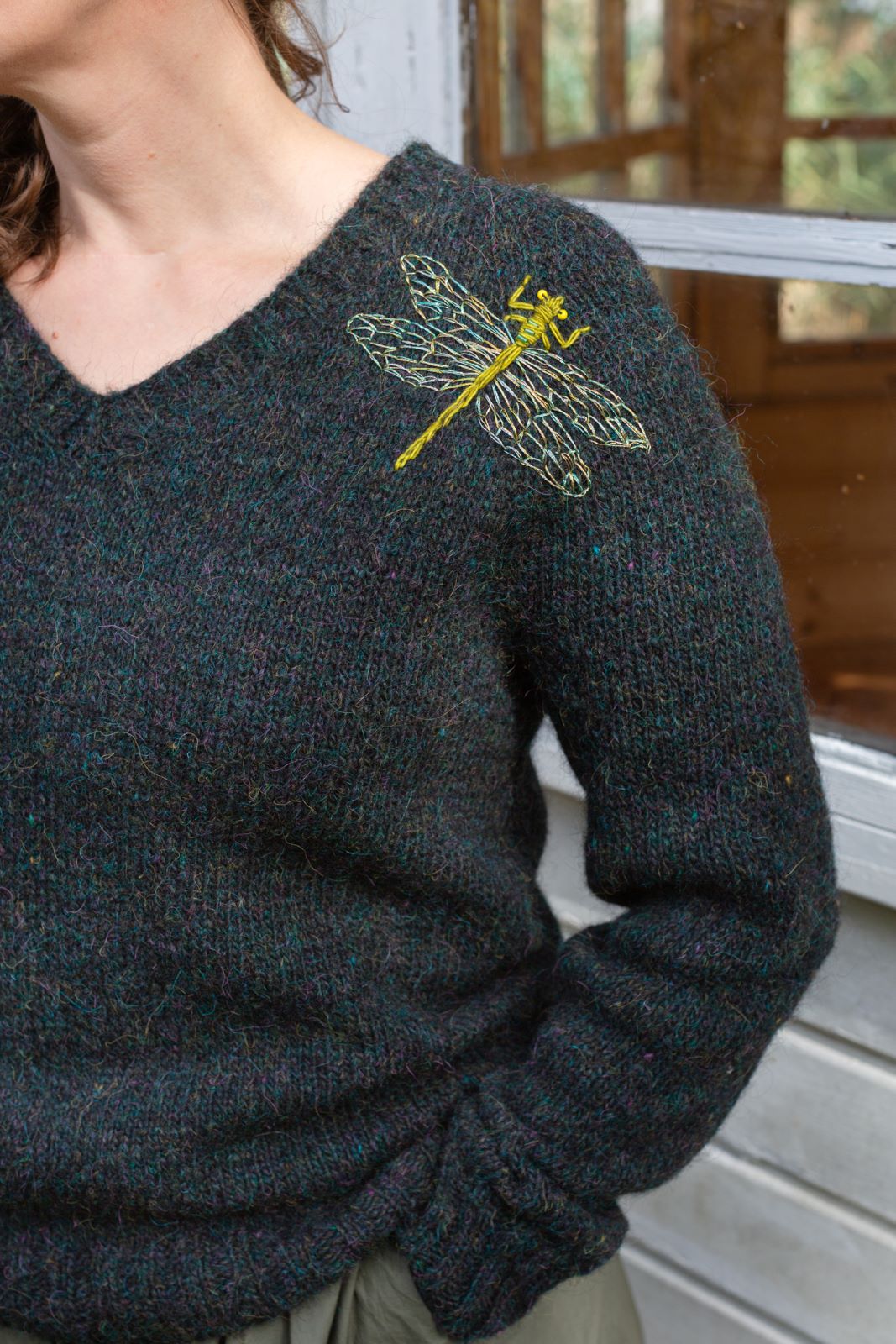 Embroidery on Knits – pattern book – view 4