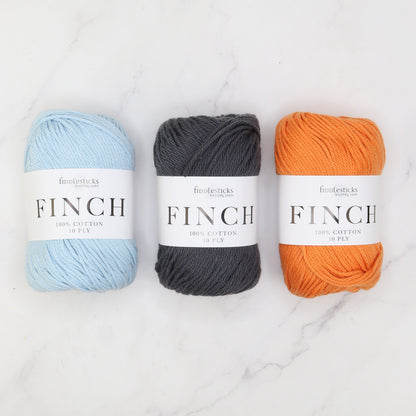 Boho Stripes Blanket kit, colourway Beach Hut
