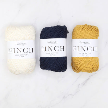 Boho Stripes Blanket kit, colourway Starry Night