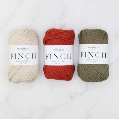 Boho Stripes Blanket kit, colourway Umber