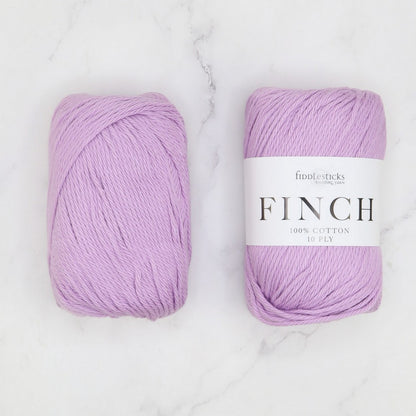 Chatsworth Blanket kit, colourway Lavender