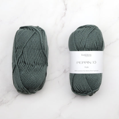 Cliveden Blanket kit, colourway Moss